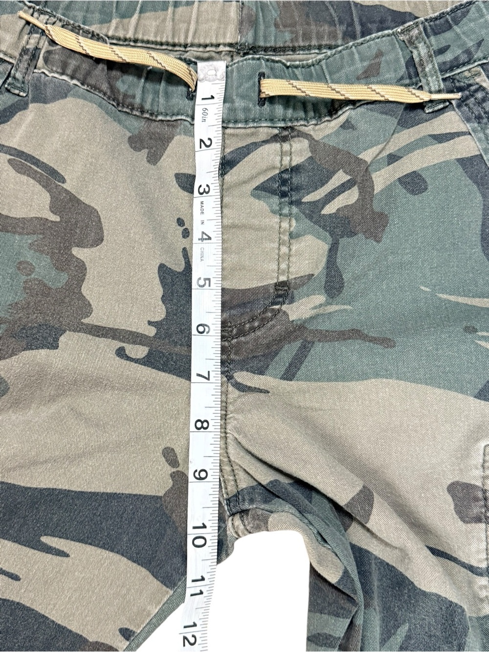 Wrangler Camo Cargo Jogger Pants Boys 12 Husky Fits Women’s XS/S - Picture 8 of 13